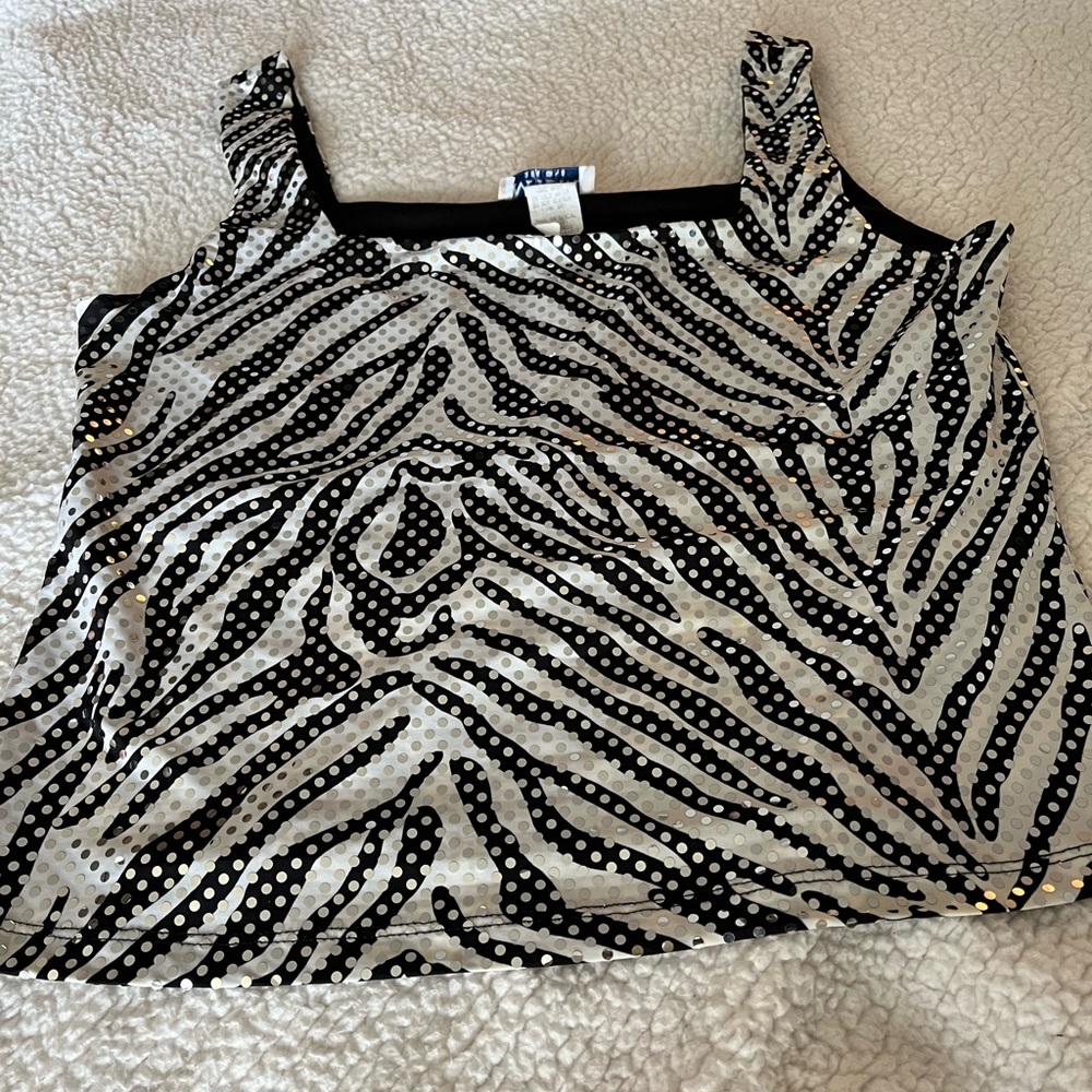 Zebra Print Top